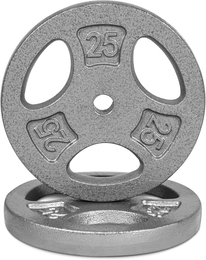 CAP Barbell Standard 1-Inch Grip Weight Plates