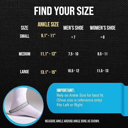 Lace Up Ankle Brace for Women & Men - Side Stabilizers for Sprained Ankle