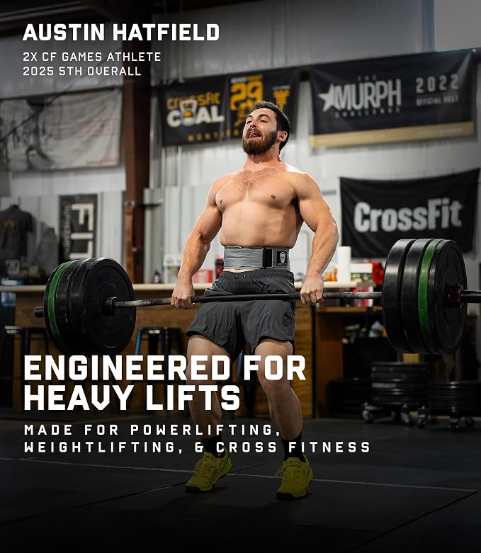 Gymreapers Quick Locking Weight Lifting Belt for Men Gym Belt for Powerlifting Deadlift Belt with 4 Inch Neoprene Metal Buckle Back Support Weightlifting Belt Women