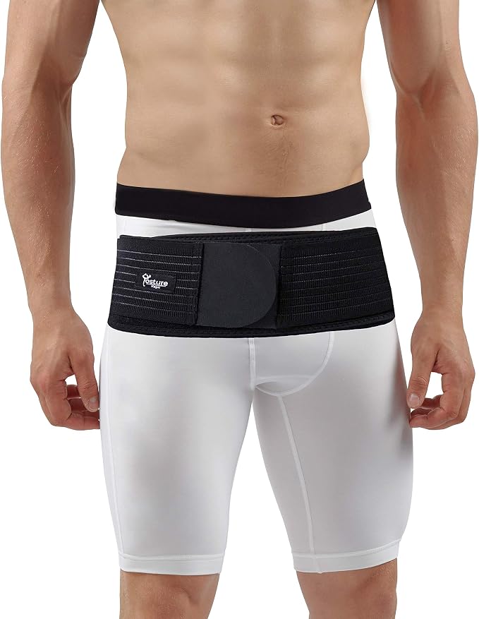 Posture Magic Sacroiliac SI Joint Support Belt for Women and Men - Reduce Sciatic, Pelvic, Lower Back and Leg Pain - Stabilize SI Joint (Regular (Hip Size 30-45"))