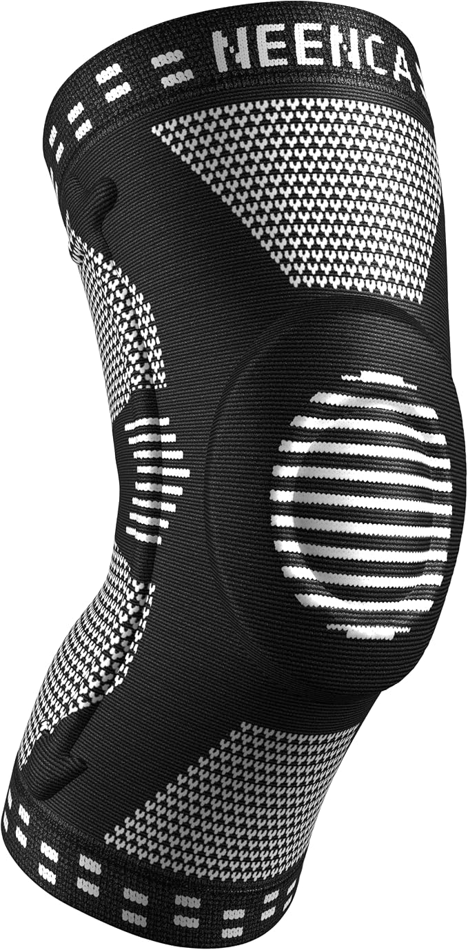 NEENCA Knee Brace for Knee Pain Relief, Compression Knee Support with Side Stabilizers & Patella Pad. Medical Knee Sleeve for Meniscus Tear, ACL,Arthritis,Joint Pain,Injury Recovery,Circulation,Sports | Patented Patella Gel Pad & Side Stabilizers, Comp...
