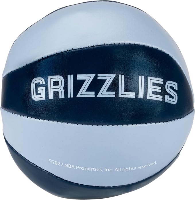 Franklin Sports NBA Toy Basketballs - 2 Pack of Kids Soft Mini Basketballs for Over The Door + Indoor Hoops - NBA Fan Shop