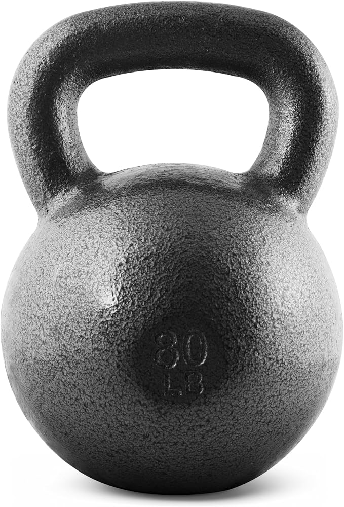 CAP Barbell Cast Iron Kettlebell - Singles and Sets, Multiple Weight Choices