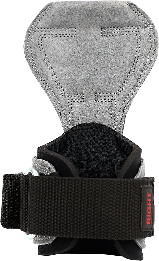 Cobra Grips Weight Lifting Gloves with Adjustable Neoprene Padded Wrist Wraps - Heavy Duty Alternative to Power Lifting Hooks for Deadlifts