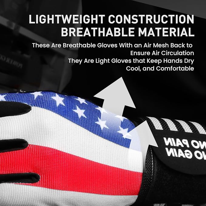 FINGER TEN Weightlifting Workout Gloves Men | Full Half Finger, Wrist Strap Support, Padded Grip, Weight Lifting Gym Fitness