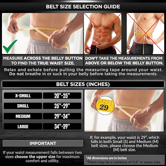 RDX Weight Lifting Belt AUTO LOCK, 6.5” Padded Back Support, Men Women Gym Fitness Strength Training, Bodybuilding Powerlifting Weightlifting Workout, Deadlift Squat, Pro Exercise Equipment