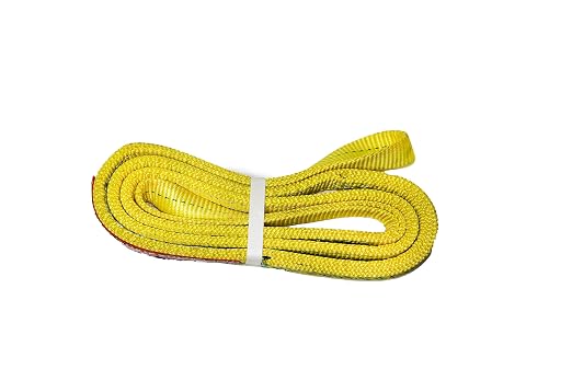 Kennedy Wire Rope & Sling Co. 1" x 7' 2-Ply Twist Eye Polyester Lifting Sling (Various Sizes in Listing) Made in The USA
