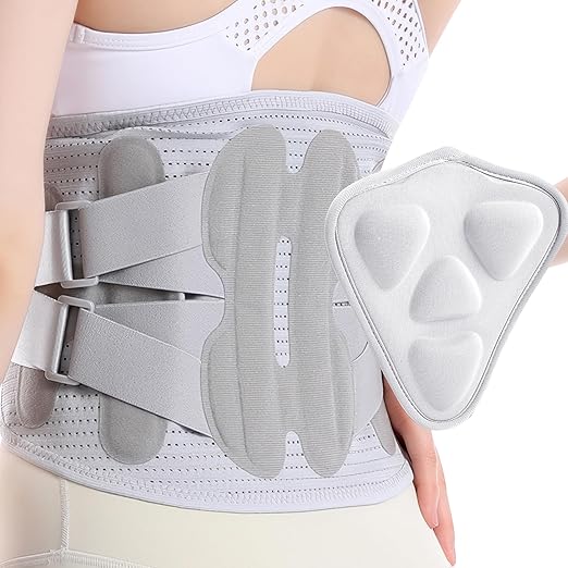 Back Brace for Lower Back Pain Relief for Women Adjustable Lumbar Support Belt Breathable 4D Mesh Fabric for Herniated Disc,Sciatica,Scoliosis Home Work Sports