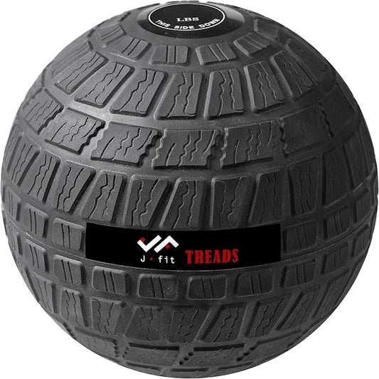 JFIT Slam Ball – Build Strength - Endurance & Power | Superior Grip | Sand-Filled Core | Indoor & Outdoor Use