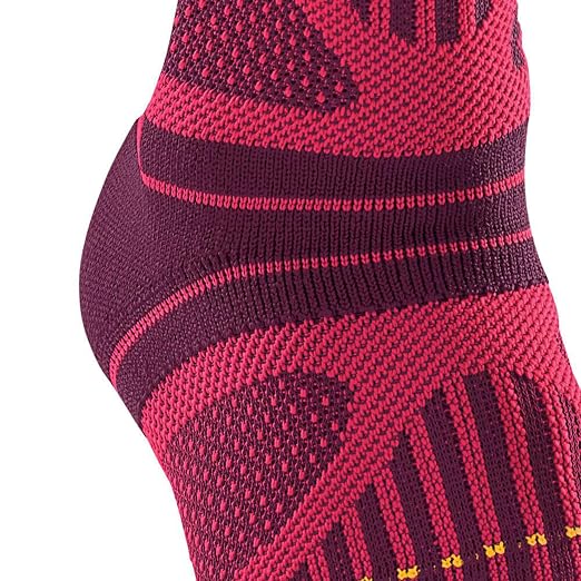 Bauerfeind Sports Ankle Support Dynamic - Ankle Compression Sleeve for Freedom of Movement - 3D AirKnit Fabric for Breathability - Premium Quality & Washable (L, Pink)