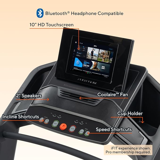 ProForm Pro Treadmills: Smart Treadmills for Walking and Running with SpaceSaver Design