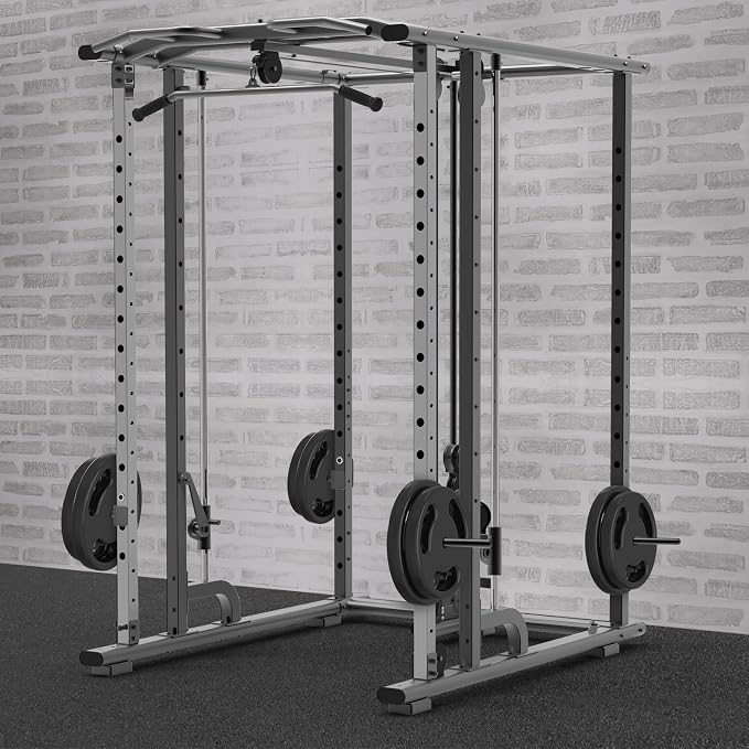 Kipika Weight Plate Holder for 2x2 and 3x3 Power Rack - Attachment for Storage - Fits Standard 1-inch or Olympic 2-inch Plates - Set of 2