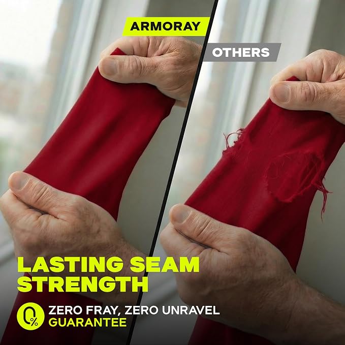 ARMORAY Arm Sleeves for Men and Women - UV Sun Protection Cooling Compression - Tattoo Cover Up Sleeve for Daily Wear & Work