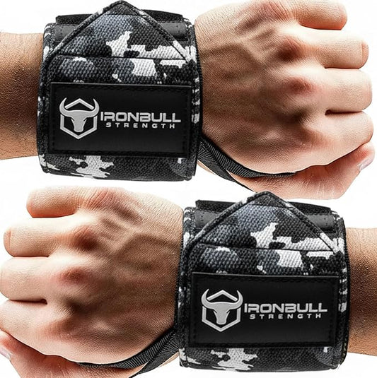 Wrist Wraps for Weightlifting (USPA & IPL Approved) - 18” Premium Quality Wrist Straps for Weightlifting - Weight Lifting Wrist Wraps with Thumb Loop - Best Gym Wrist Wraps for Lifting Weights, Curls & Dips - Lifting Wrist Wraps for Bench, Powerlifting...