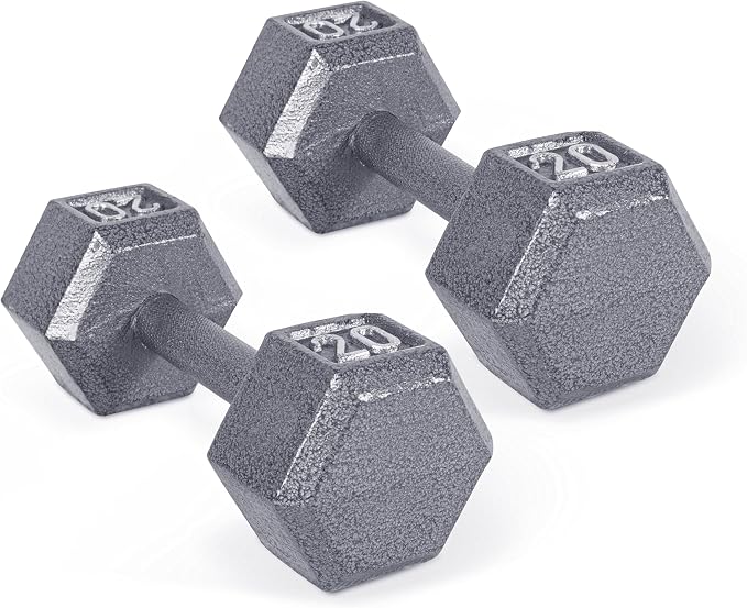 CAP Barbell Cast Iron Hex Dumbbell | Multiple Options