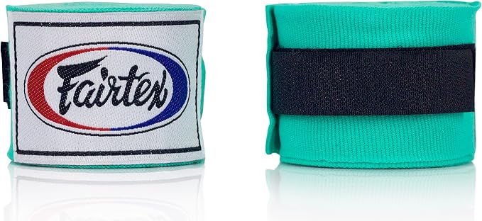 Fairtex HW2 Elastic Cotton Handwraps, 120' and 180" Full Length Hand Wraps-Many Colors