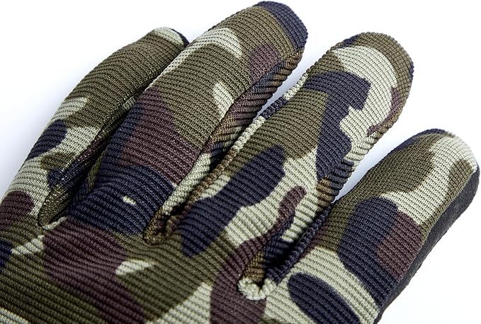 Full Finger Workout Gloves for Men, Full Palm Protection Deep | Breathable Gym Exercise Weight Lifting Gloves, Exercise, Fitness, Training, Cycling, Anti-Slip