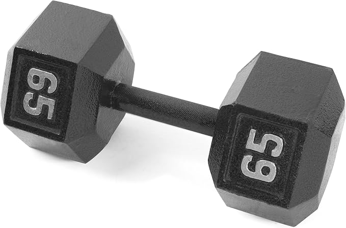 CAP Barbell Cast Iron Hex Dumbbell | Multiple Options