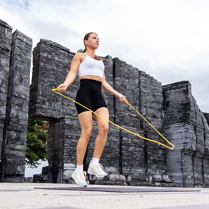 HONOR ATHLETICS Speed Rope, Skipping Rope - Best for Double Under, Boxing, MMA, Cardio Fitness Training Condition - Jump Rope