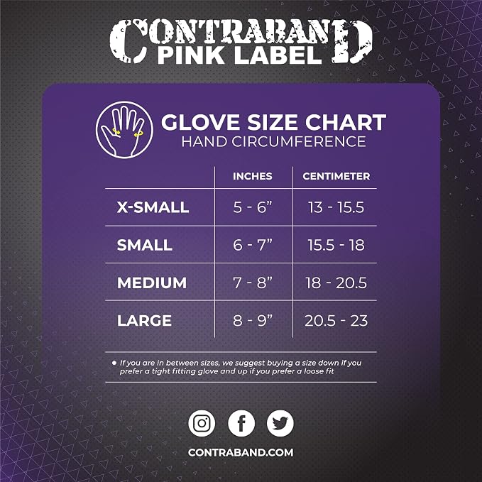 Contraband Pink Label 5437 Womens Extreme Grip Weight Lifting Gloves w/Heavy Rubber Padded Palm (Pair) - Heavy Duty Palm w/Griplock Silicone & Rubber Grip Pads for Gym Workouts