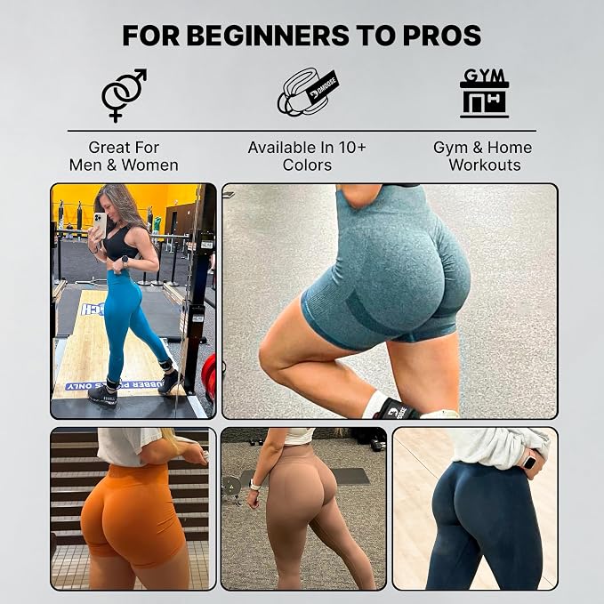 DMoose Ankle Strap for Cable Machine - One Size Fit with Premium Padding, Workout Kickback Ankle Cuffs, Ankle Bands for Working Out, Booty Workouts, Leg Extension, Hip Abductors & Lower Body Exercises