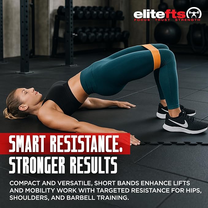 EliteFTS Pro Resistance Band - Boost Core Stability and Flexibility with This Portable, Joint-Friendly Tool