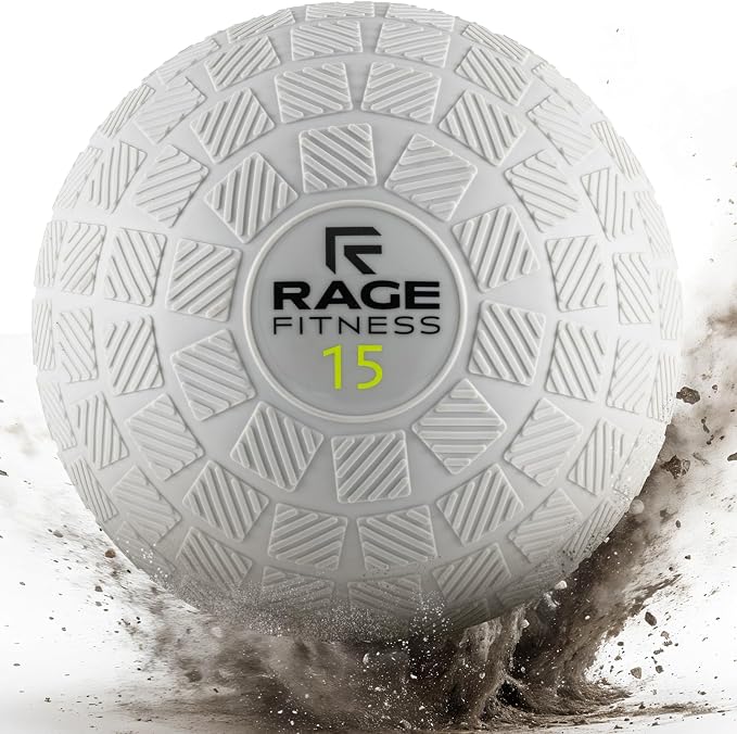 Slam Ball 10/15/20lb, Tread Texture Grip Medicine Balls - Stregnth Training