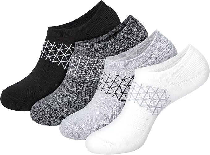 Hanes Women's Socks, 4-pack, Absolute Active Cushioned Moisture-wicking Best Women's Socks, Crew, Ankle and No Show