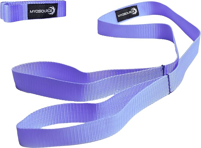 Cheerleading Flexibility Stunt Strap - Improve Stretching and Stunts for Cheer Dance Gymnastics & Physical Therapy – Stocking Stuffers Present for Kids Girls Adults - 12 Colors