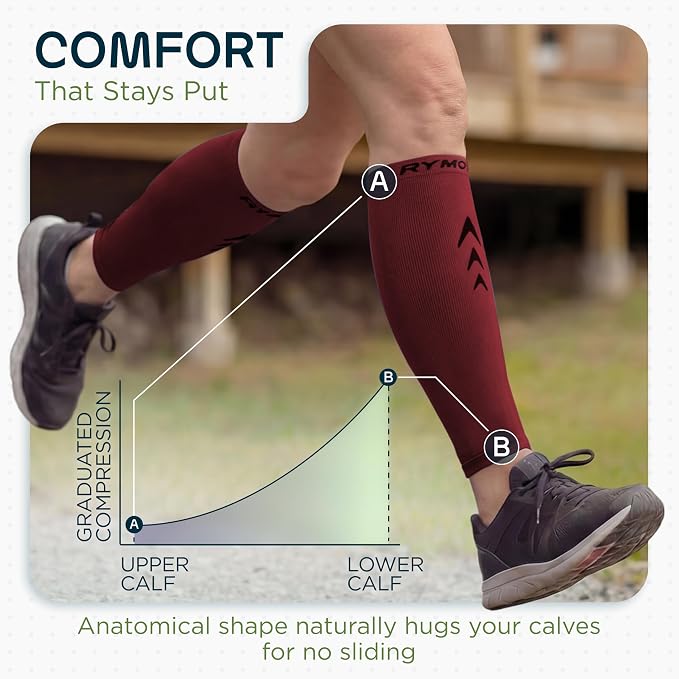 Rymora Calf Compression Sleeves for Men & Women