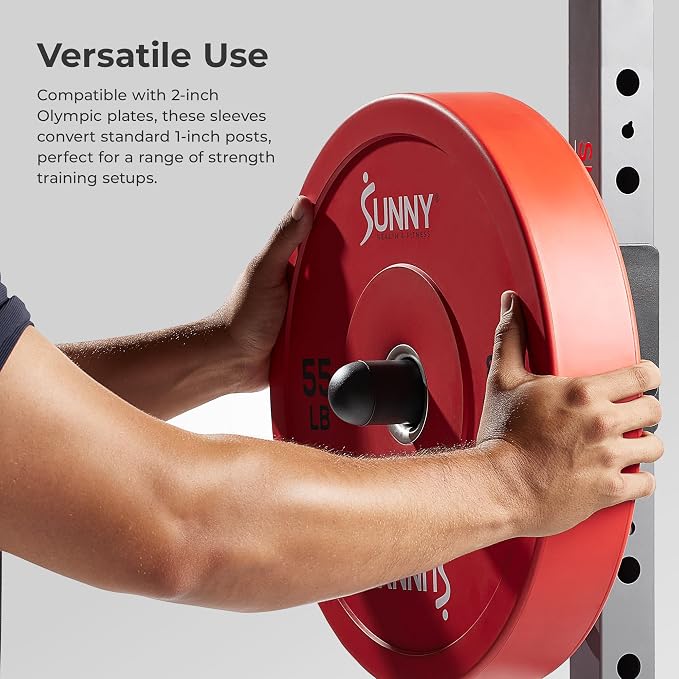Sunny Health & Fitness Power Cage Squat Rack Attachments for Home Gym | Strength Training, Expanded Workout Variety, Durable Construction, Secure Fit, Quick Installation, Versatile Exercise Support
