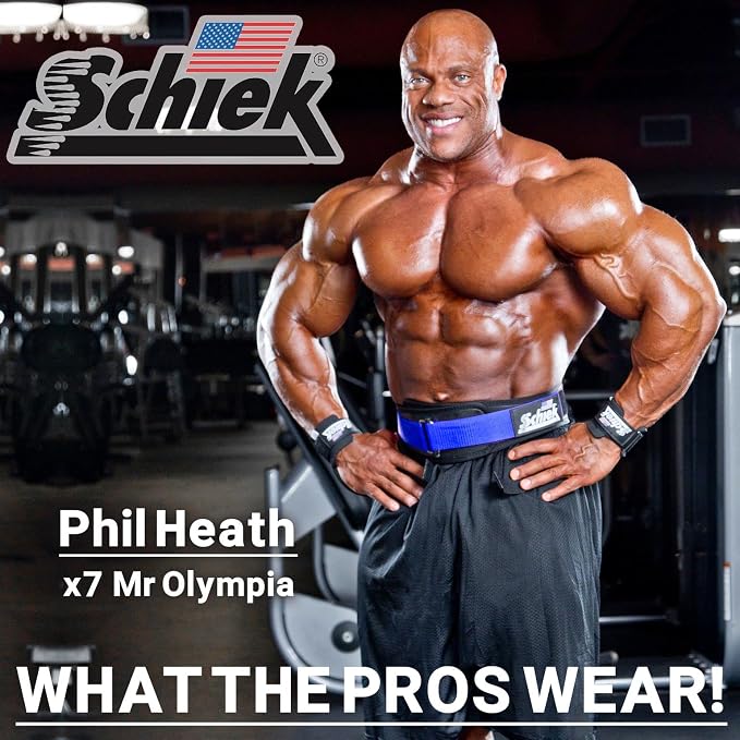 Schiek Sports Model 3004 Power Lifting Belt - Black