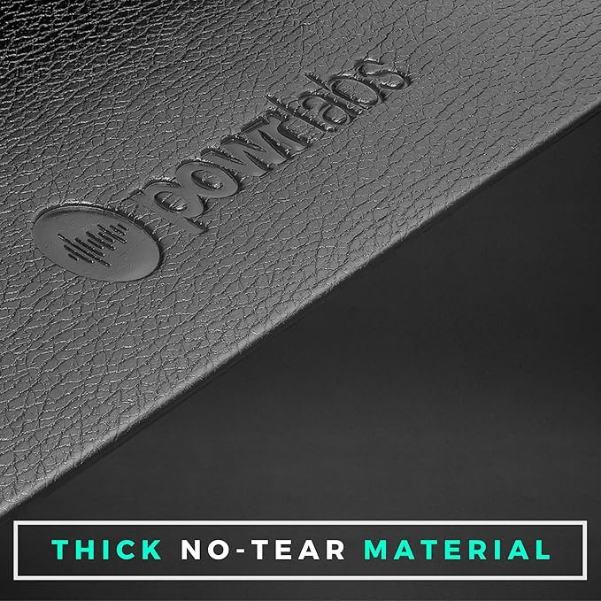 Rowing Machine Mat for Hydrow, Concept 2, Peloton Rower,Treadmill | Extra-thick PVC, Sweat and waterproof, Non-slip surface, 12-month warranty, USA-based support
