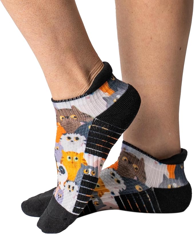 Viasox Ankle Compression Socks for Women & Men, 14 mmHg Support Improves Circulation, Extra Cushioned