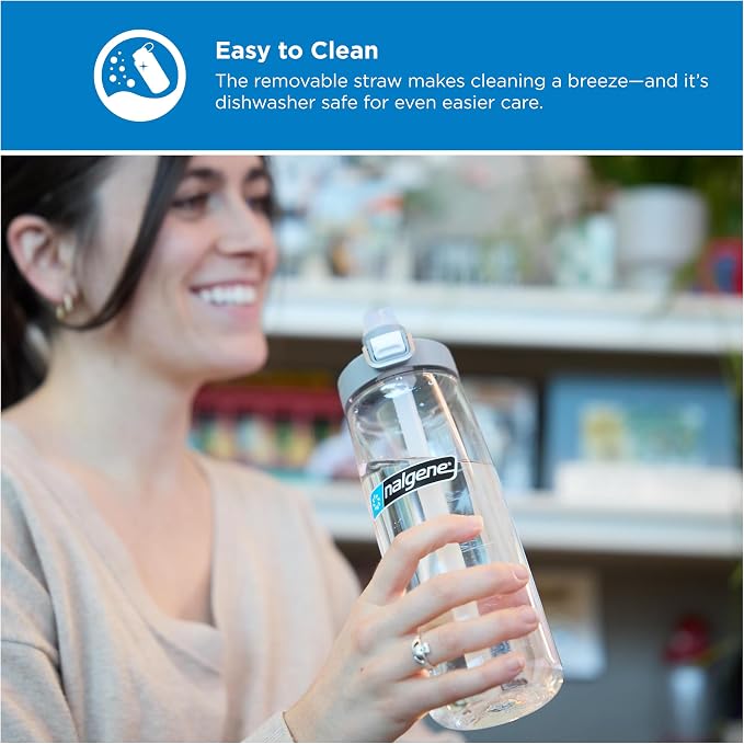 Nalgene 24 oz FreshFlow Straw Bottle