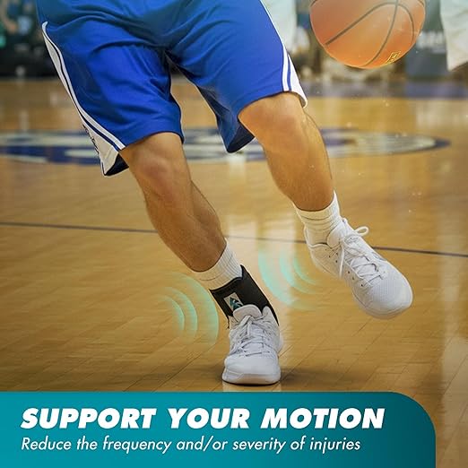 Med Spec ASO Ankle Stabilizer Lace Up Ankle Brace Sprain Support Black, 3XL | Ankle Brace for Sprains, Instability, Bilateral Orthopedic Support, Sports Injury Recovery, Men, Women, Teens & Kids. 264018