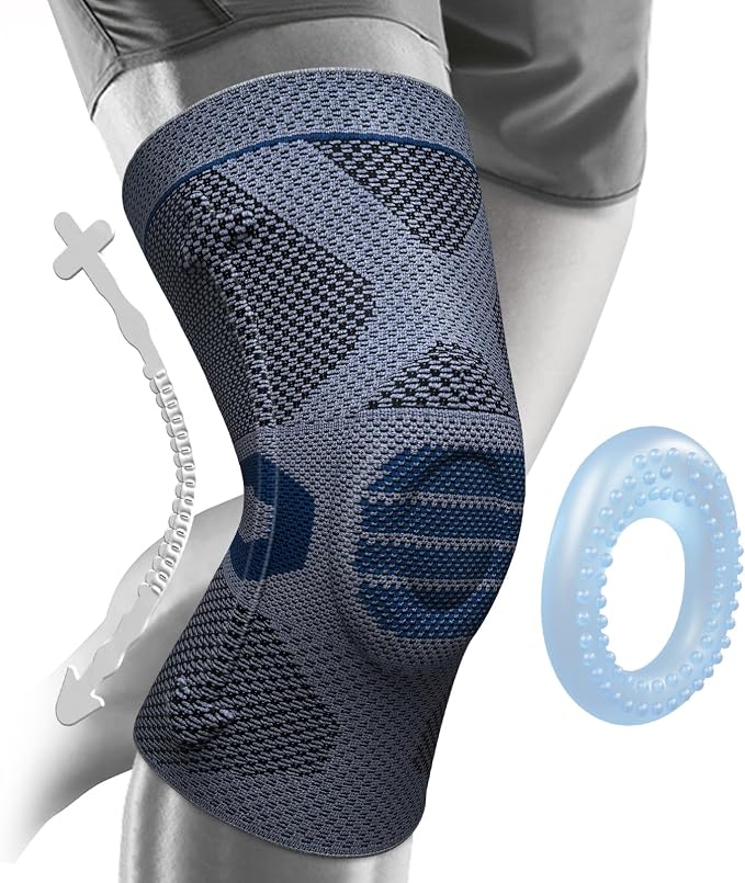 NEENCA Professional Knee Brace, Medical Knee Support for Women & Men Relief | Upgraded Version, Patented Patella Gel Pad & Side Stabilizers, For Knee Pain, Swelling, ACL,PCL, Circulation, Sports, Workout