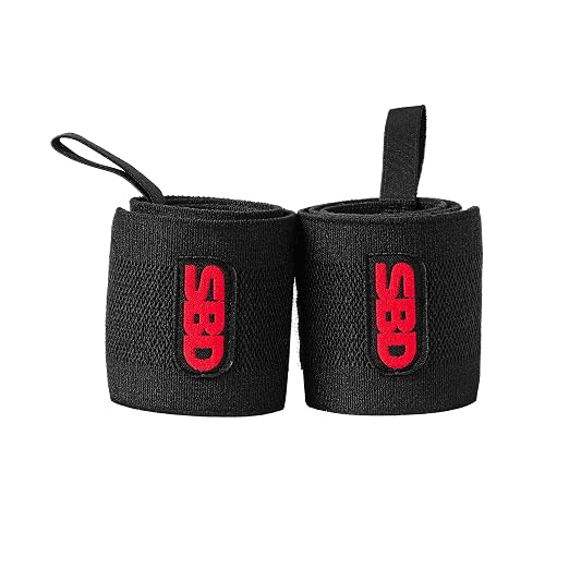 SBD Flexible Wrist Wraps – Supportive & Adjustable for Lifting, Powerlifting & Strength Training – IPF Approved, Made in Great Britain