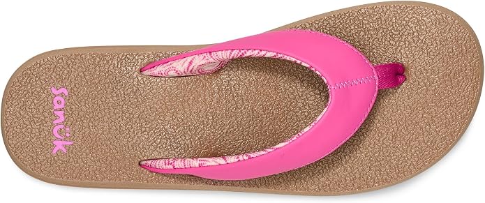 Sanuk Yoga Mat II | Flip Flops for Women | Yoga Sandals For Women | Women's Beach Sandals | Memory Foam Footbed