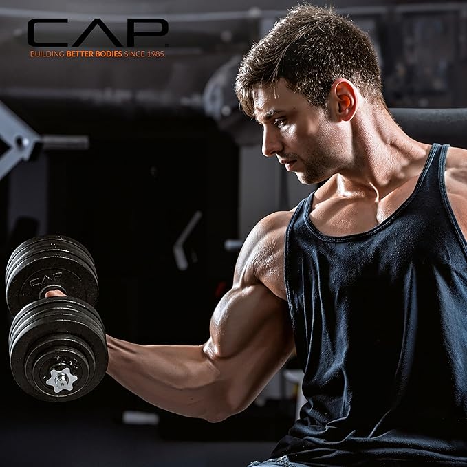 Cap Barbell Adjustable Dumbbell Weight Set | Multiple Options