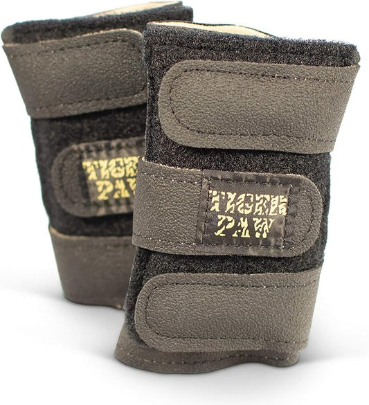 Tiger Paw Authentic Gymnastics Wrist Supports (Sold in Pairs) - Original Competition-Grade Gymnastics Wrist Guards, Wrist Support Braces, Adjustable, Made in USA Hand Wraps