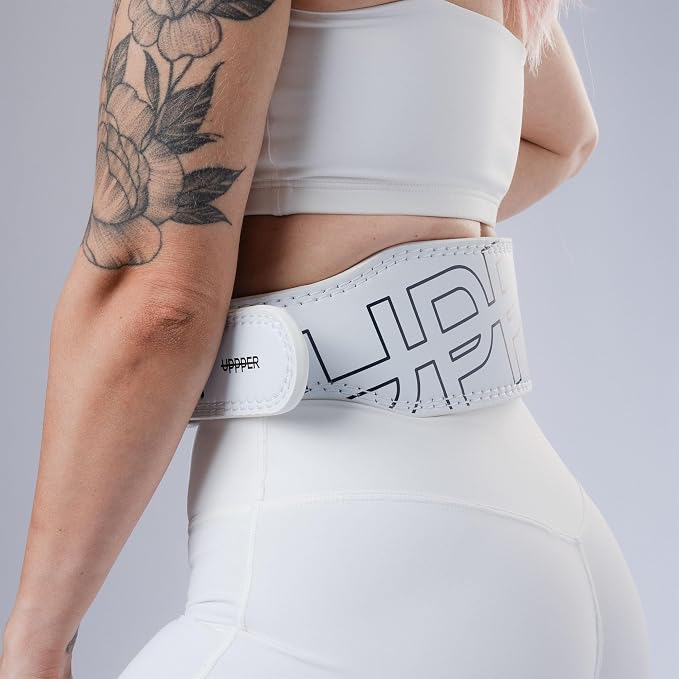 Weight Lifting Belt - Double Prong 4” to 2.5” Tapered Premium Lifting Belt for Men and Women - Ultimate Back Support For Weightlifting and Powerlifting | Premium Fitness Gear