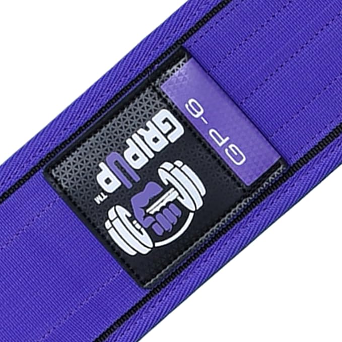 Self-Locking Weight lifting Belt AUTO LOCK 4 Inch Gym Belt Adjustable Buckle For Fitness Powerlifting Bodybuilding Weightlifting Deadlift Olympic Cross Training Back Support Men & Women