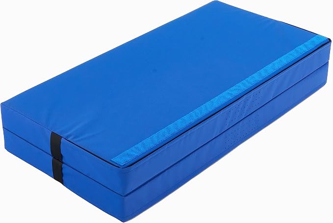 We Sell Mats Bifolding Gymnastics Crash Landing Mat Pad, Safety for Tumbling, Back Handspring Training and Cheerleading