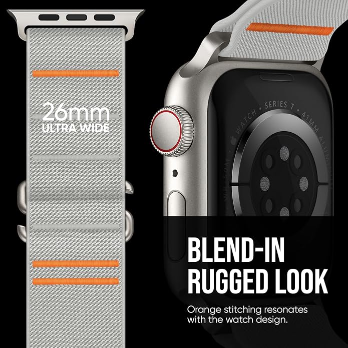 Suitisbest 2 Pack Sport Band Compatible with Apple Watch Ultra Band 49mm 46mm 45mm 44mm 42mm 41mm 40mm 38mm, Stretchy Sport Loop Strap for iWatch Series 11 10 9 8 7 6 5 4 3 2 1, SE 3 2 1, Ultra 3 2 1