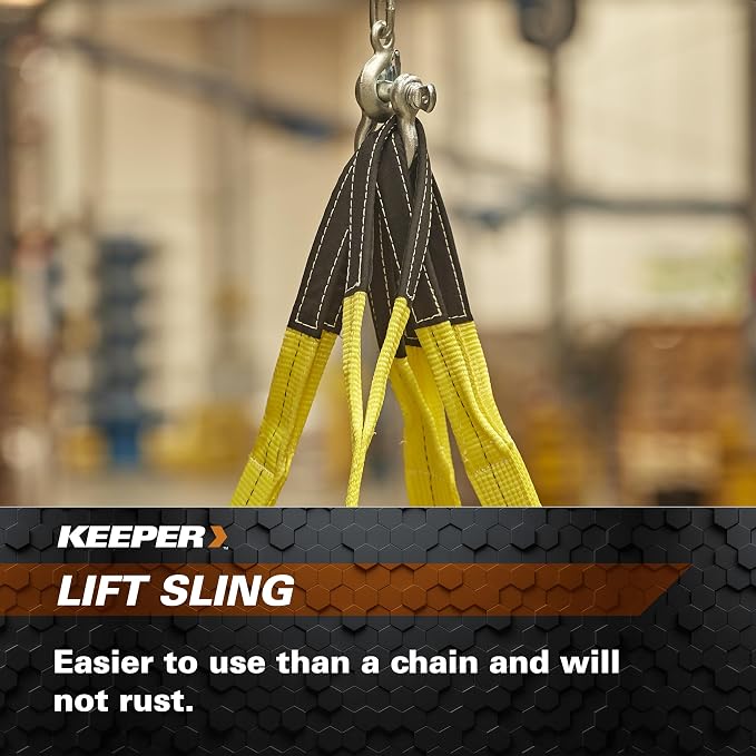 Keeper (02634 10' x 3" Lift Sling, 2 Ply