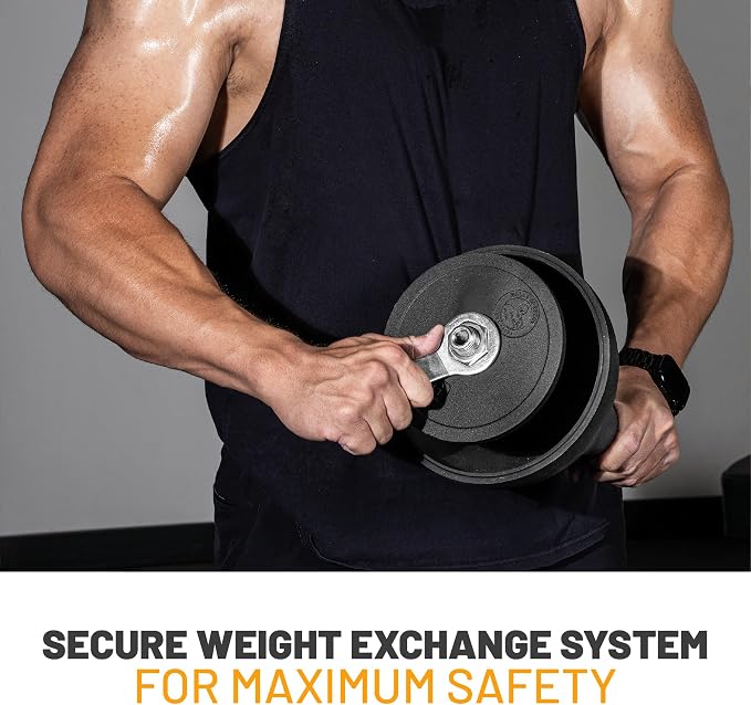 Adjustable Kettlebell Set [Bells of Steel] Kettle Bell Weight Set, Steel Shell, Internally-Loaded for Full Body Workouts, Competition Standard 35mm Handle