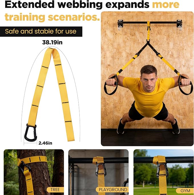 Wall Mounted Pull Up Bar, Carbon Steel Doorway Chin Up Bar for Home Gym | Reinforced plate supports fit joists and studs, creating a stable space-saving upper-body strength training station.