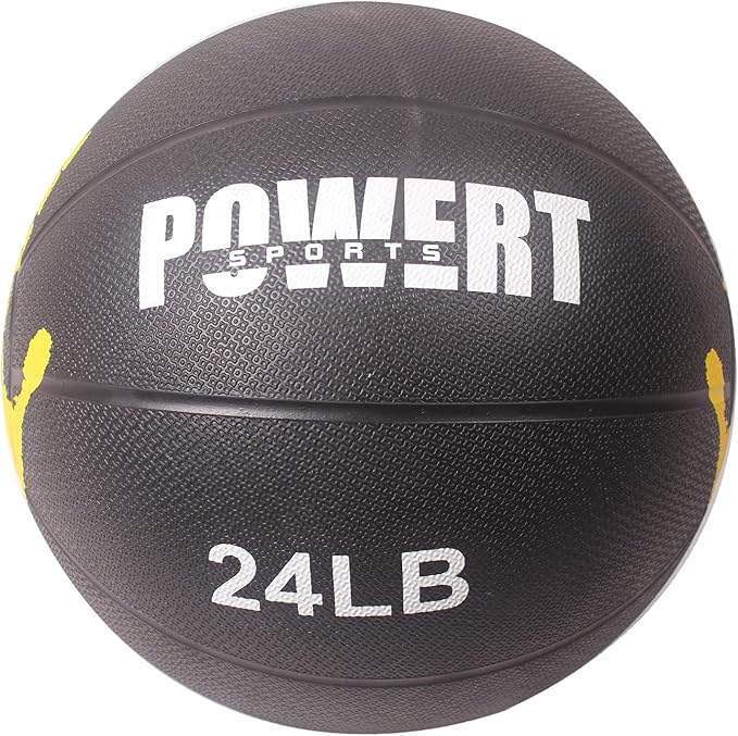 POWERT Medicine Ball Weighted Ball for HIIT Workout, Cardio Fitness Exercise & Physical Therapy