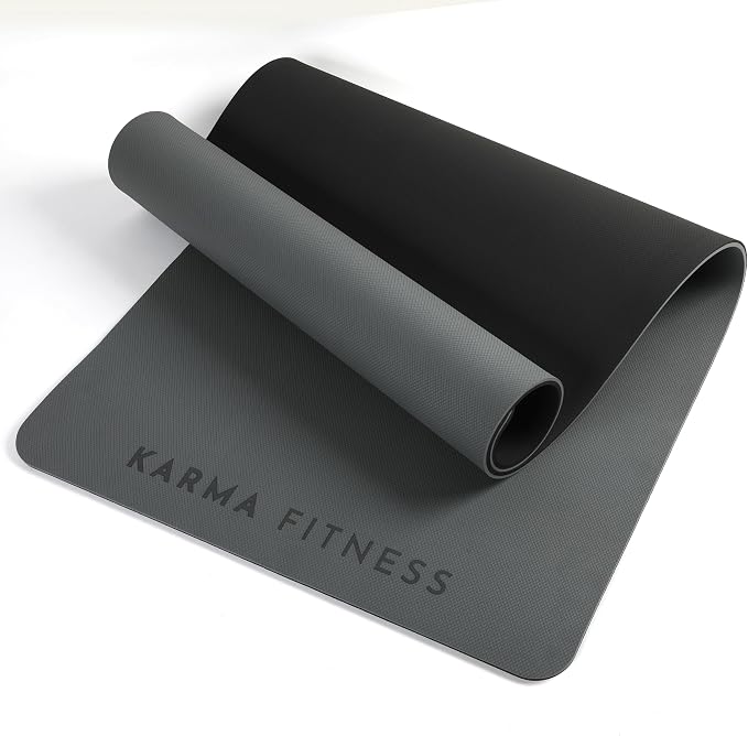 Large Exercise Mat – Extra Thick 10mm Workout Mat (72"x32") – Non-Slip TPE Yoga Mat for Women & Men – Pilates, HIIT, Fitness & Home Gym Mat – Includes Free Carry Bag